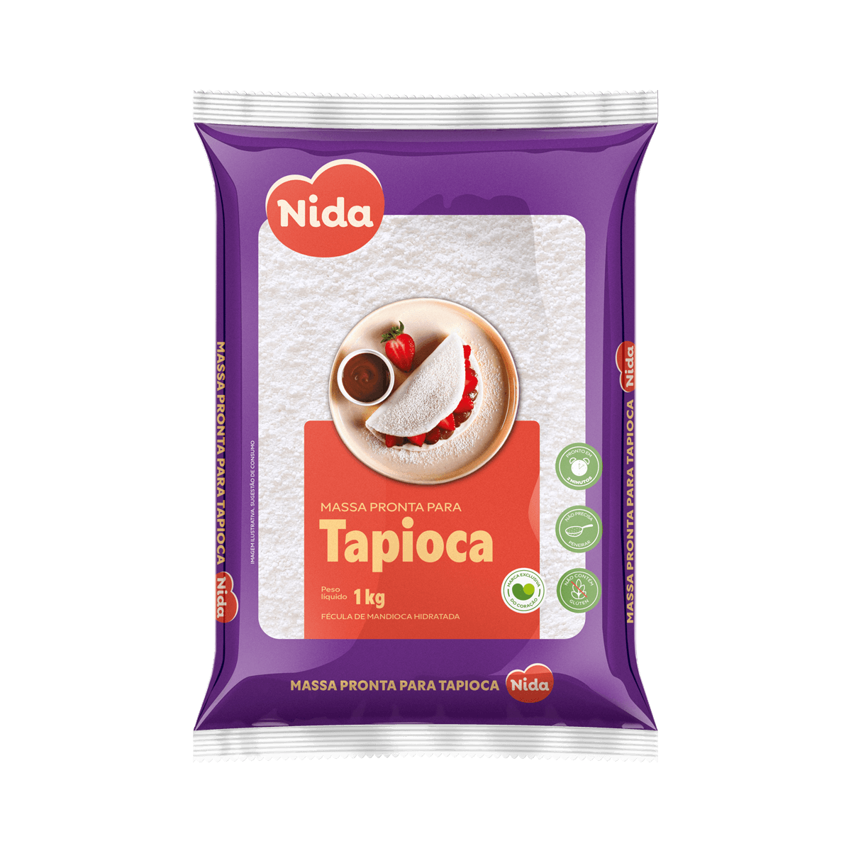 Massa Para Tapioca Nida 1kg